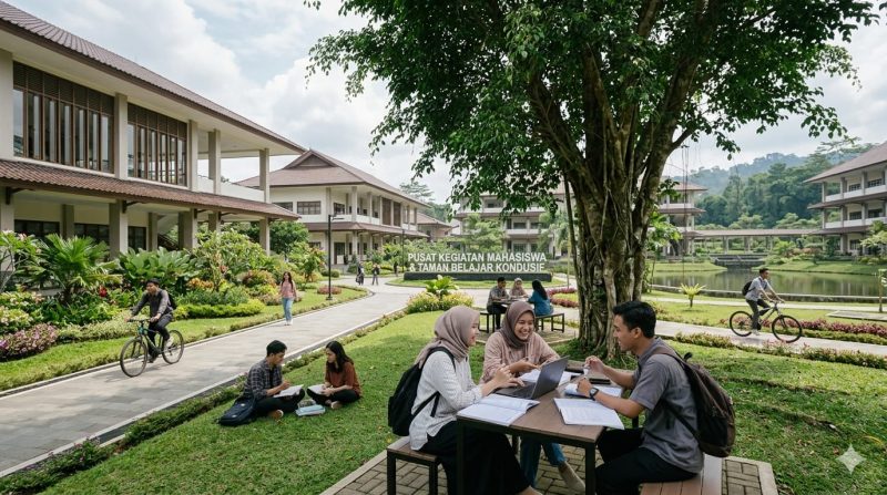 Lingkungan kampus mahasiswa